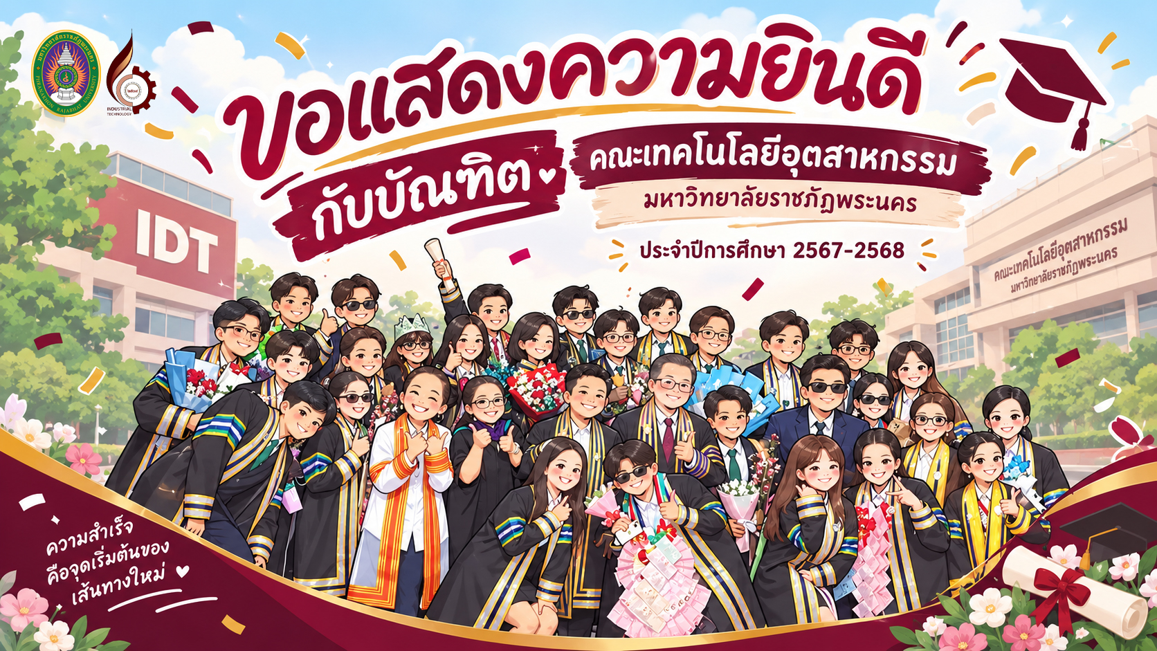 แสดงความยินดีบัณฑิต 67-68