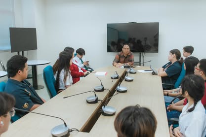 ประชุมเตรียมความพร้อมกิจกรรมรับน้อง