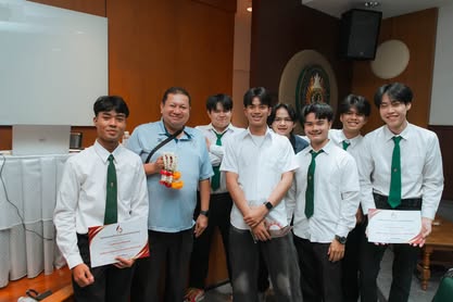 พิธีปัจฉิมนิเทศและกิจกรรมเตรียมความพร้อมเพื่อก้าวเข้าสู่อาชีพ